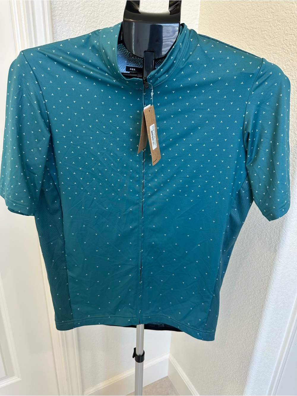 NWT Men’s Specialized Teal Short Sleeve Cycling Jersey size M